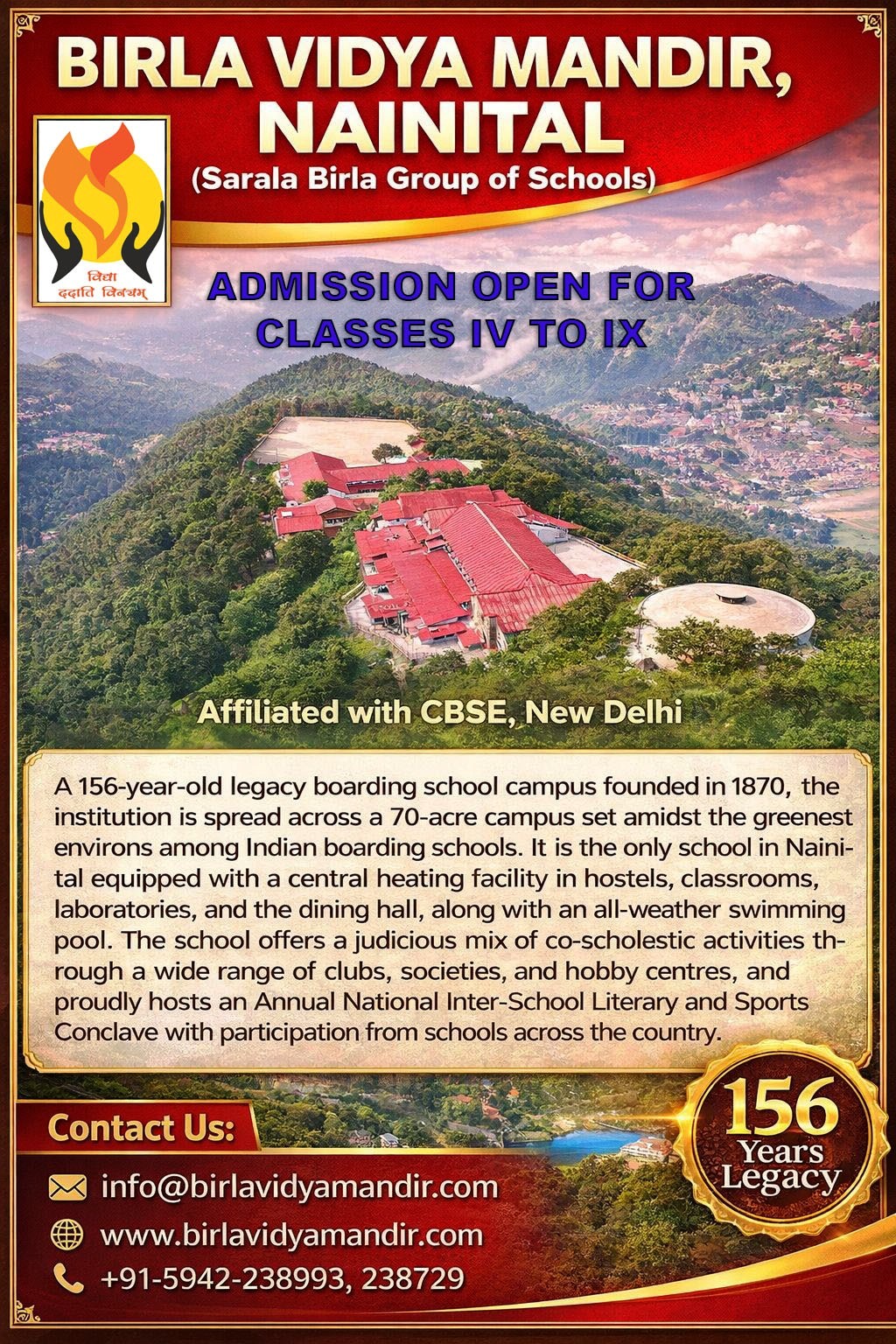 नैनीताल समाचार: गलती से खाई धतूरे की सब्जी से परिवार के तीन सदस्य बीमार, मांगों को लेकर गोलज्यू की शरण में इंजीनियर और भाजपा की महत्वपूर्ण कार्यशाला 4 Birla Vidya Mandir Advt