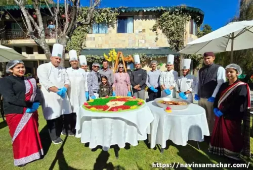 Hotels News Shervani Cake Mixing Ceremony