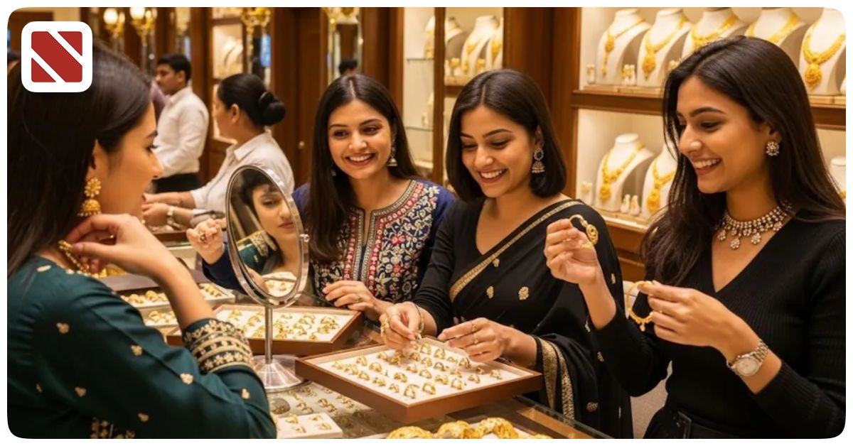 Sona Chandi Gold Silver Girls Jewellery